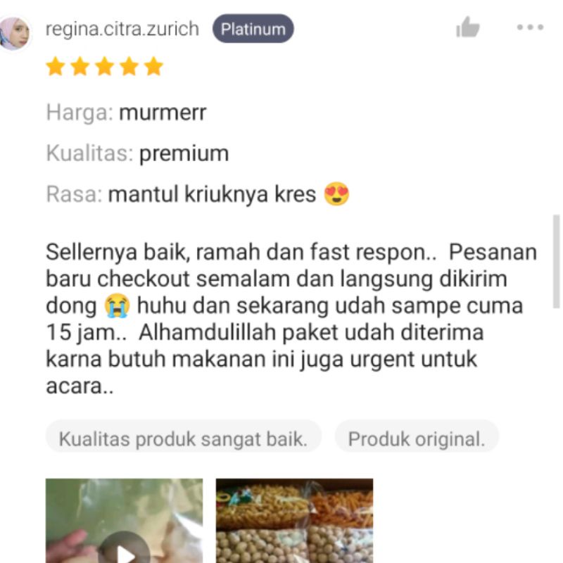 [PROMO] SNACK KILOAN SERBA GOCENG 5RIBU RECOMMENDED/JAJANAN MURAH ENAK