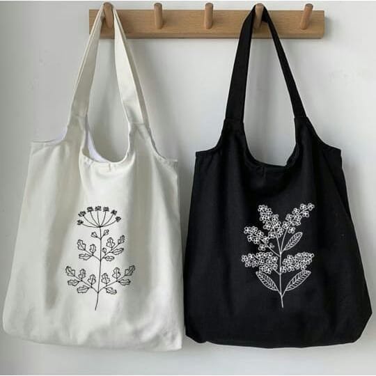 EPIPHANY - TOTE DAISY - TOTE BAG WANITA - TOTE BAG AESTHETIC - TAS LAPTOP - TAS WANITA