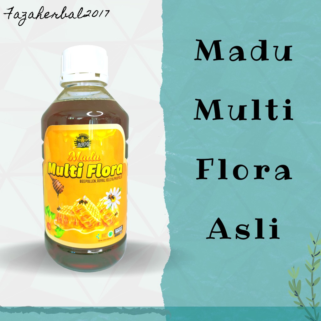 Madu Multiflora Asli Al Mubarokah 1500 gr