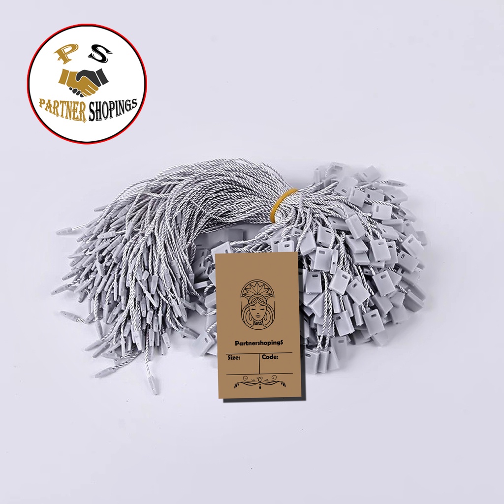 

Tali Hang Tag / Nylon / Lock Pin / Tali Hangtag / Abu Abu (Grey)