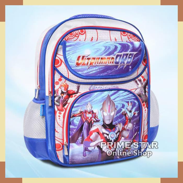 TAS SEKOLAH RANSEL ANAK SD BACKPACK ULTRAMAN 1601A