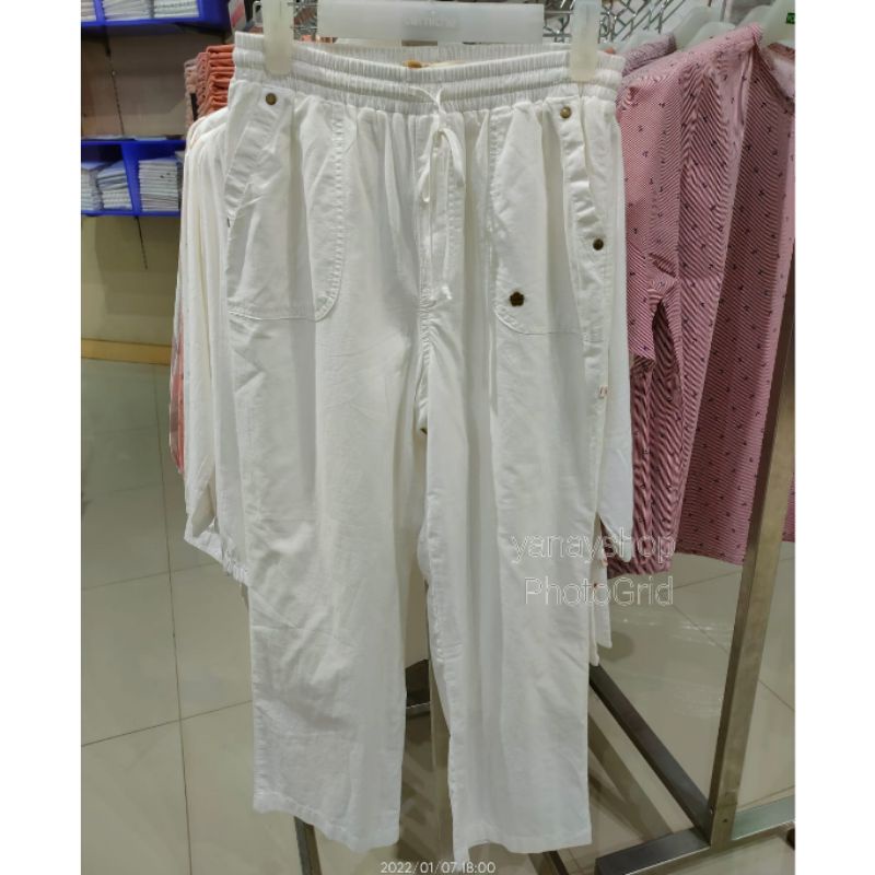 kulot wanita warna putih corniche original