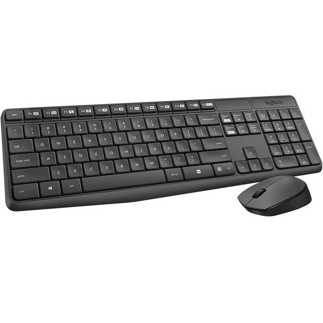 Logitech MK235 Combo Wireless Keyboard dan Mouse