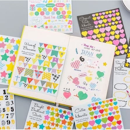 Dairy Deco - Eleven Shape Sticker (1sheet)