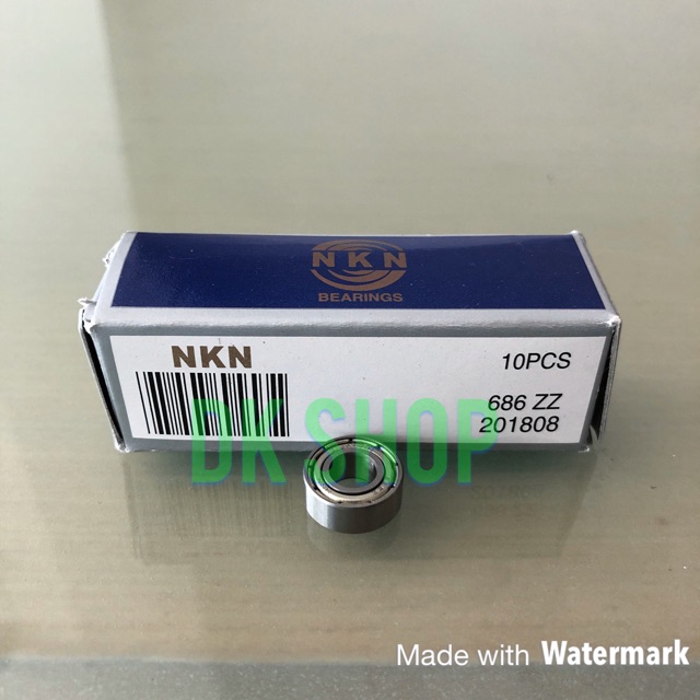 Bearing / Laher 686 ZZ NKN