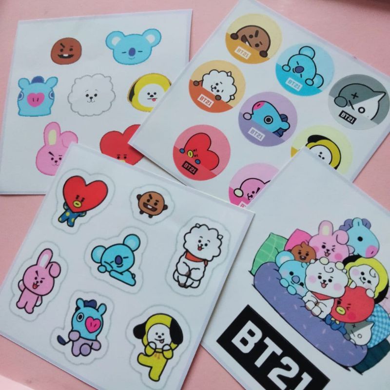 

YOKUCHI || STIKER BT21 AESTHETIC / STICKER KPOP BTS / STIKER TUMBLR AESTHETIC KPOP