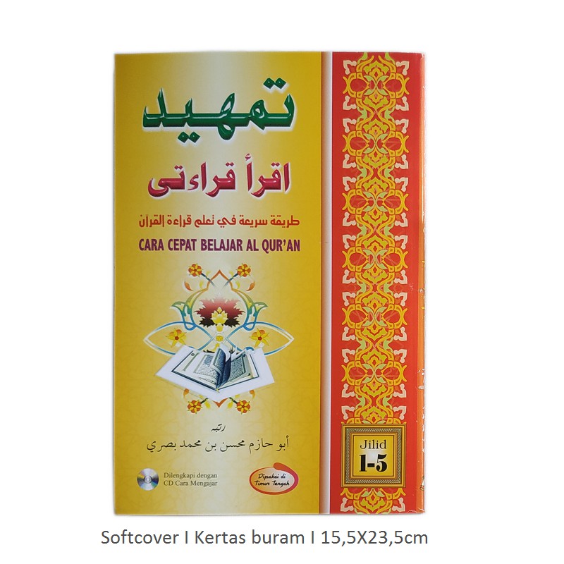 Buku Tamhid Iqra Qiroati Cara Cepat Belajar Al Quran Jilid 1 5 Shopee Indonesia