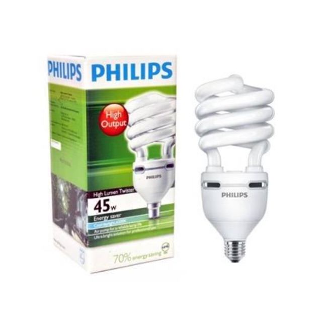 Lampu Philips Helix Tornado 45 Watt E27