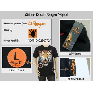 KAOS KIRANGAN HARIMAU JAWA KAOS TRADISIONAL MURAH