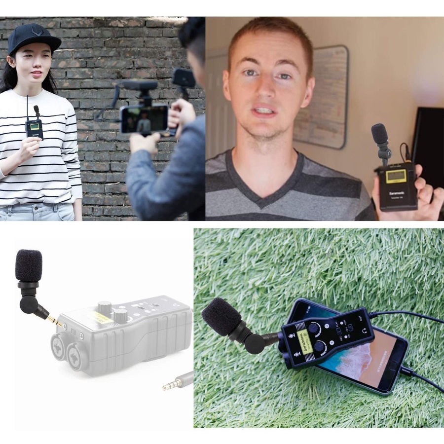 Mic Youtuber Wireless Saramonic SR-XM1 - Garansi Resmi 2 Tahun