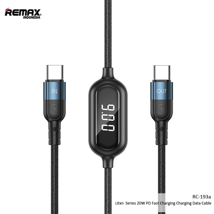 Remax 60W High Power Smart Display Data Kabel RC-193a 100% Original