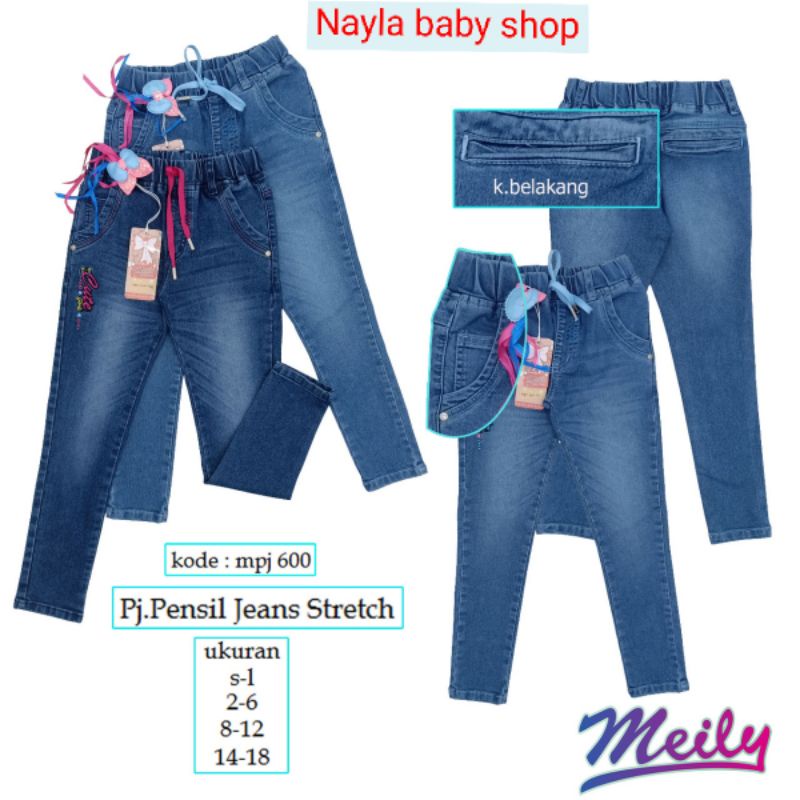 Celana Levis Anak Perempuan 2-14 Thn Celana Anak perempuan