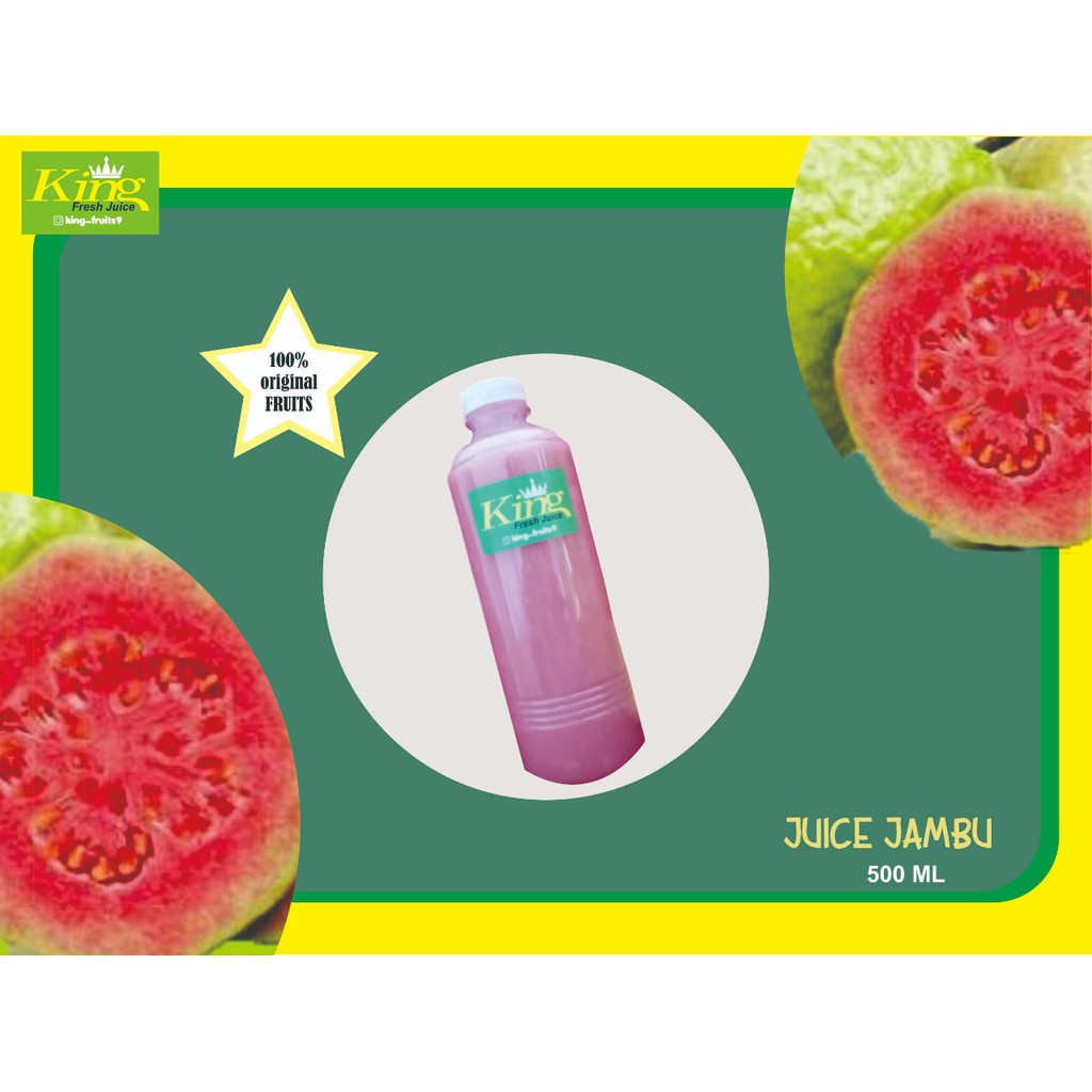 

Jus jambu 500 ml