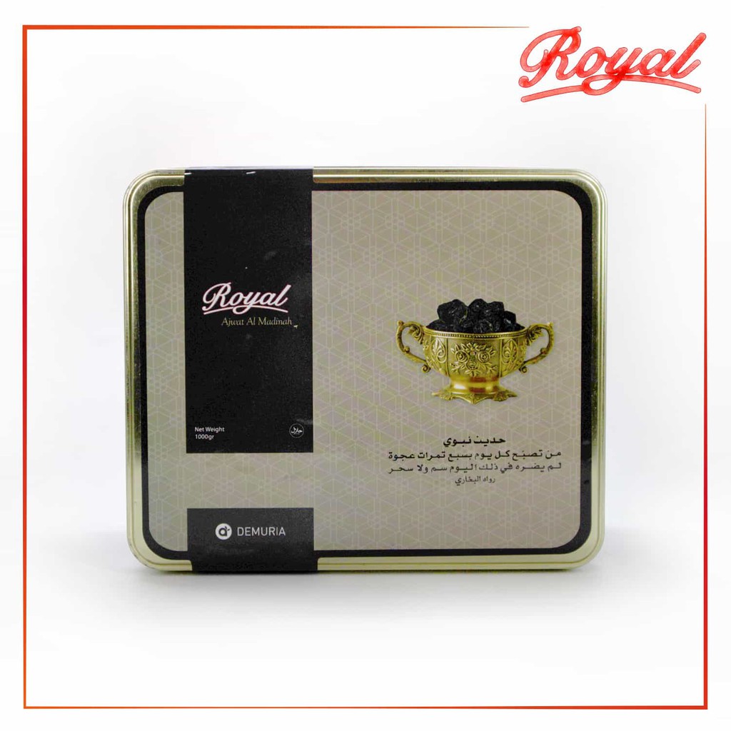 

Kurma Royal Ajwa Al-Madinah 1 kg Premium