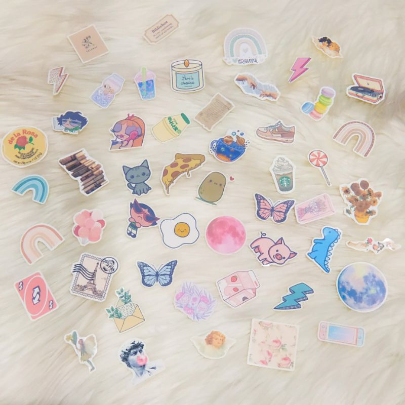 

Random stickers aesthetic murah [Baca Deskripsi]