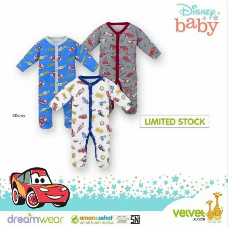 Velvet Junior Sleepsuits Dreamwear Series Sz SML