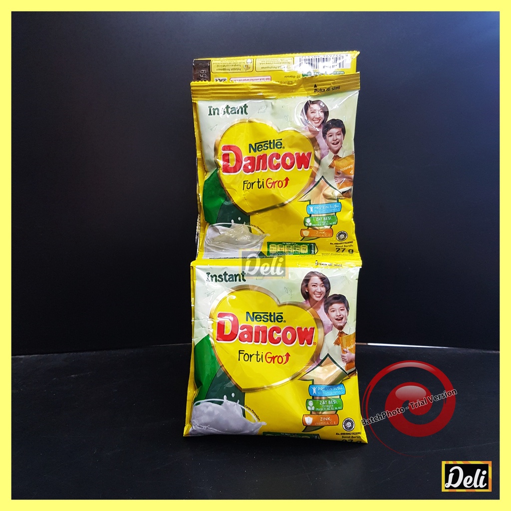 

Dancow Instant Sachet Susu Bubuk Plain 27gr / Susu Bubuk Putih Sachet Dancow