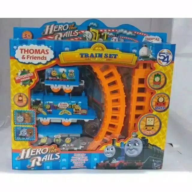 MAINAN KERETA THOMAS 3 GERBONG / THOMAS TRAIN & RAIL