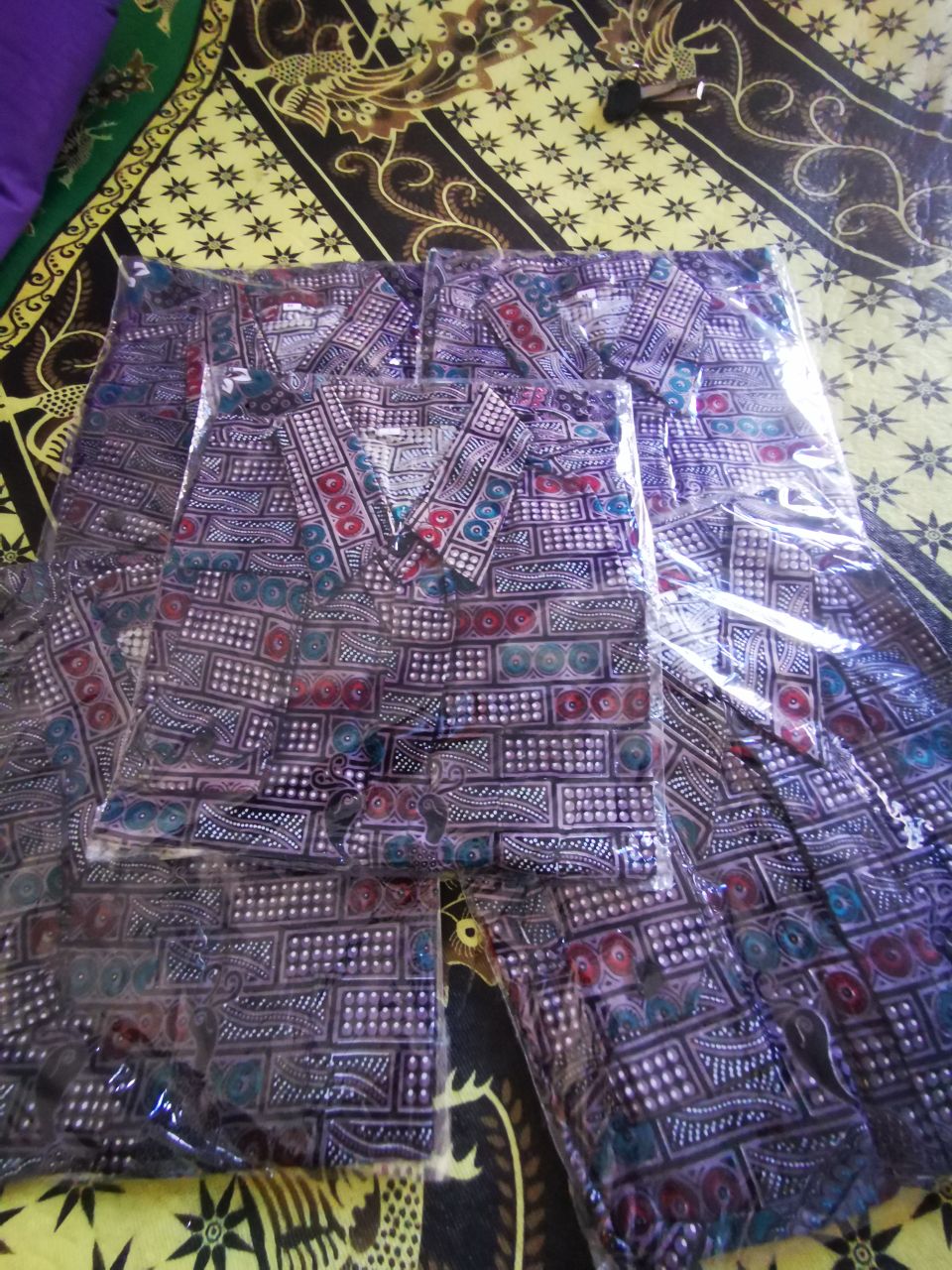 Baju Batik Pria Slimfit Big Size M L Xl Xxl Atasan Kemeja Batik Lengan Panjang Original