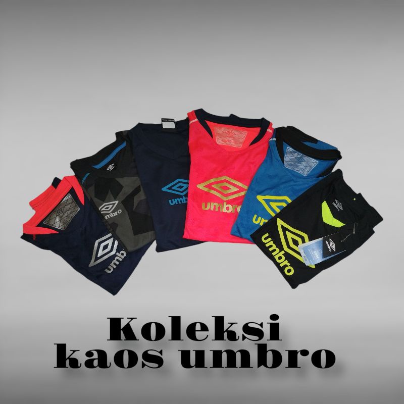 koleksi kaos umbro dryfit original