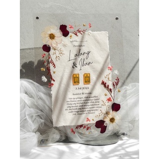 Jual MAHAR FRAME A3-BACKGROUND akrilik bingkai pernikahan acrylic