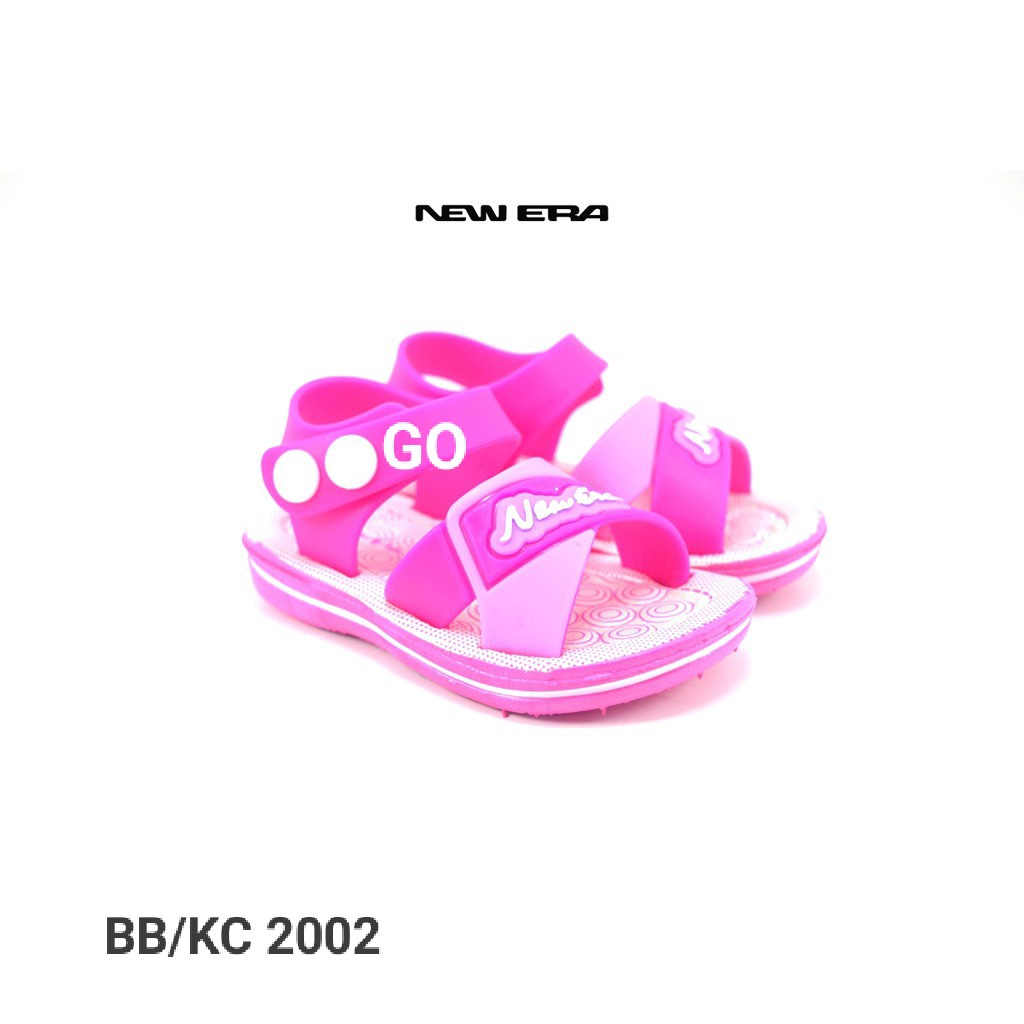 sogo NEW ERA BB/KC 2002 Sandal Karet Anak Perempuan Tali Belakang