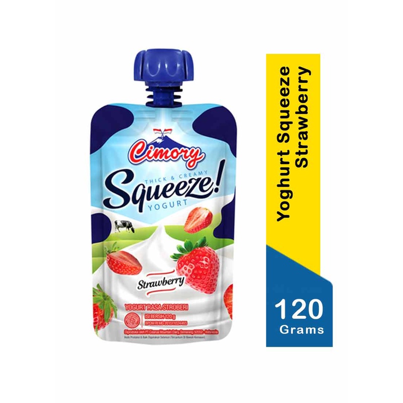 

Cimory Squeeze Yogurt 120 gram Original