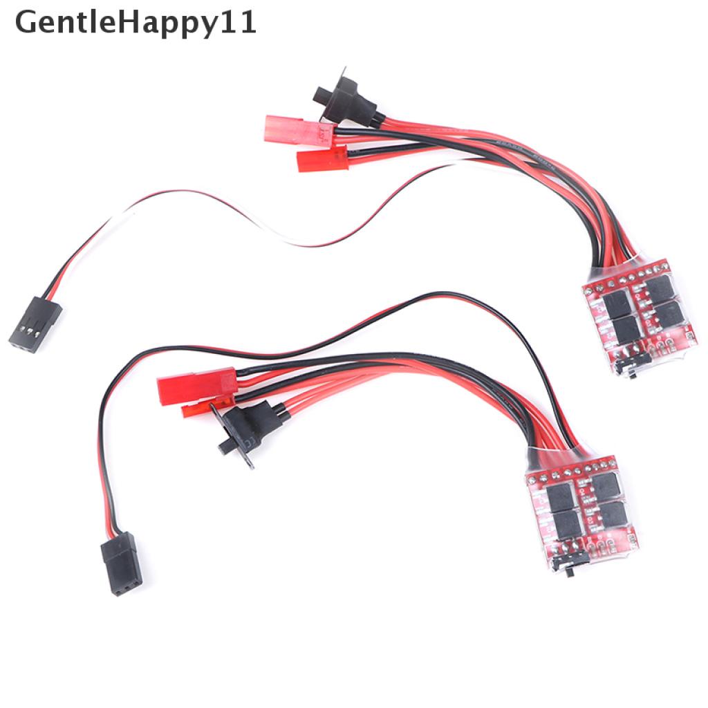 Gentlehappy 20A ESC 30A ESC Motor Speed RC ESC 2KHz Maju Mundur Sikat Rem