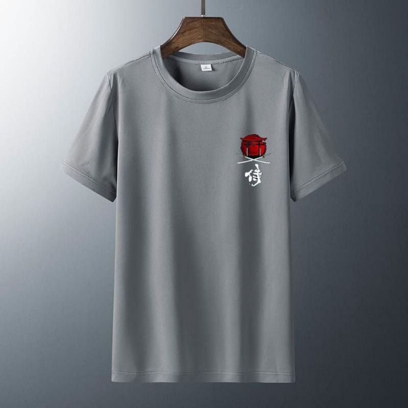 KL || KAOS DISTRO SABLON DIGITAL LOGO KANJI JEPAN COTTON COMBAD 30S