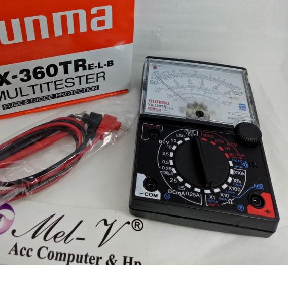 ♡ MultiTester SUNWA YX360TR / Multi tester / Avometer Analog Sunwa ✾