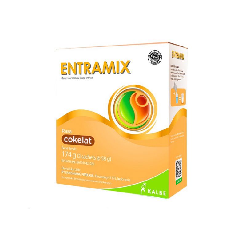 

ENTRAMIX COKLAT 174 G SUSU NUTRISI DEWASA