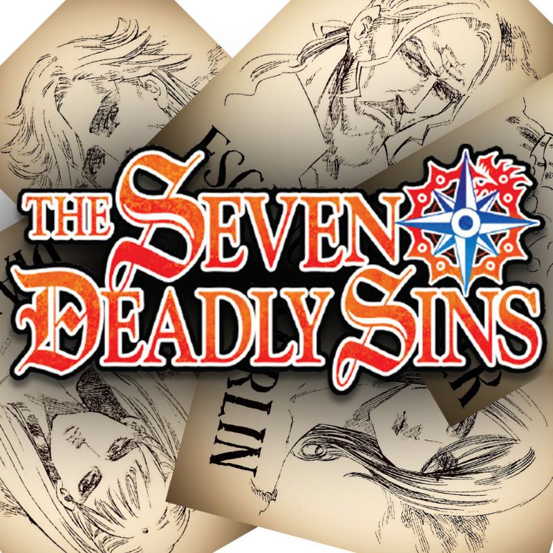 

Poster Anime Nanatsu No Taizai Seven Deadly Sins Bounty Wanted Ukuran A4 A3+