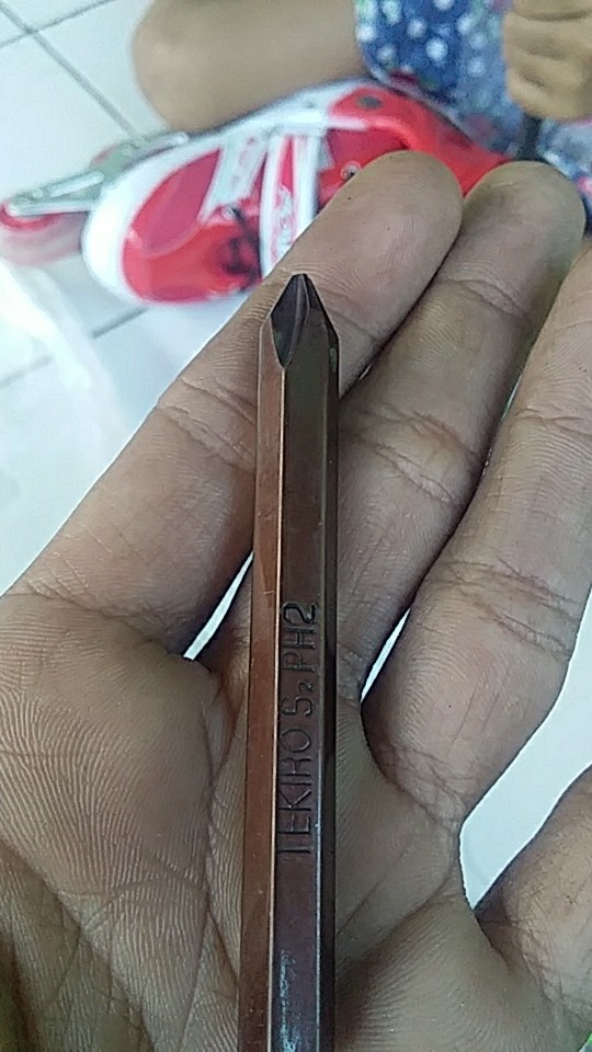 (1pcs)mata Obeng Ketok Ph2 Tajam (+) Ph3 Tumpul (+) Tekiro 1pcs