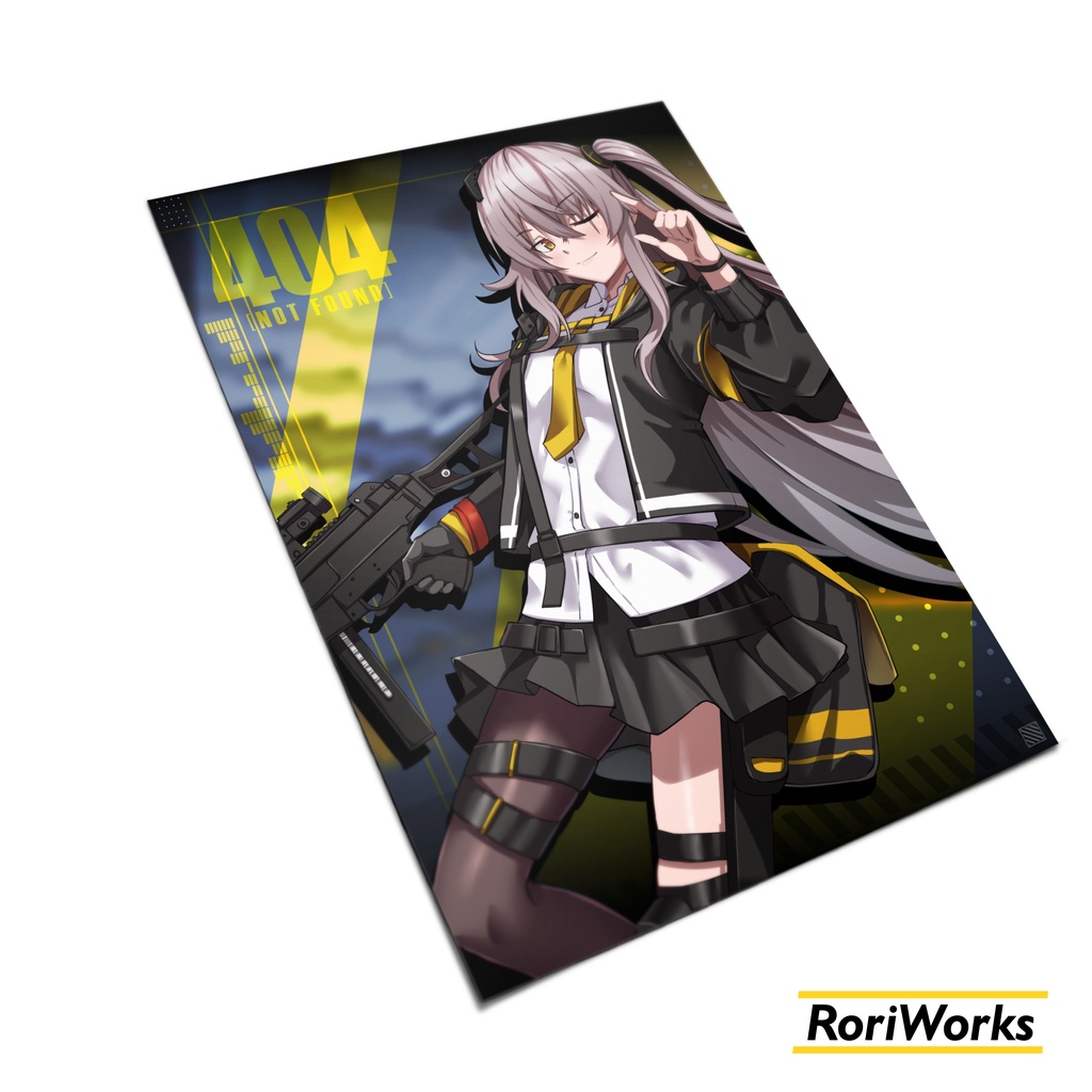 Poster Anime - UMP45 Mod3 Girls' Frontline