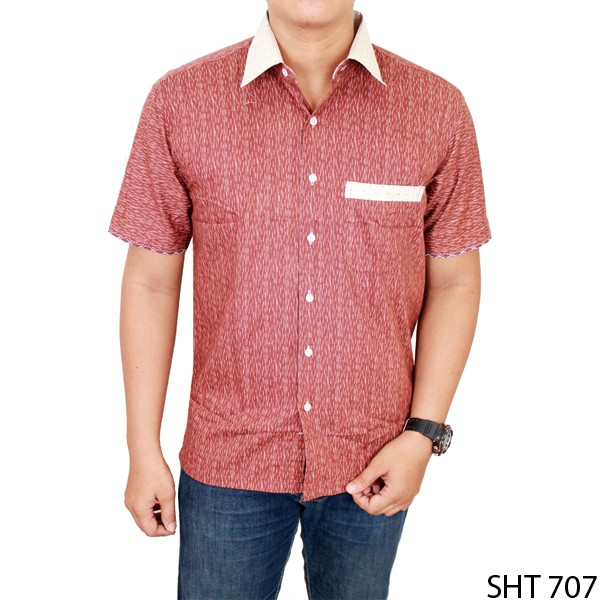 Kemeja Polos Lengan Pendek - Reguler Fit (COMB)