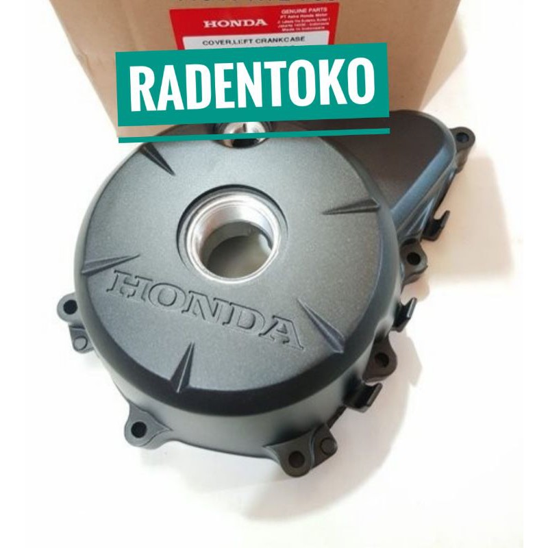 cover mesin kiri blok magnet crf 150 l ori ORIGINAL HONDA ahm