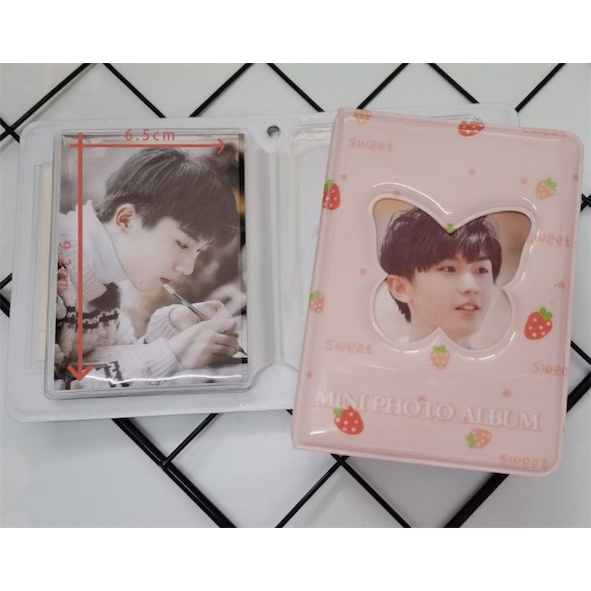 Ins Butterfly Album 3inch Album Foto 40saku Mini Tempat Foto Untuk Star KPOP LOMO Card Photocards