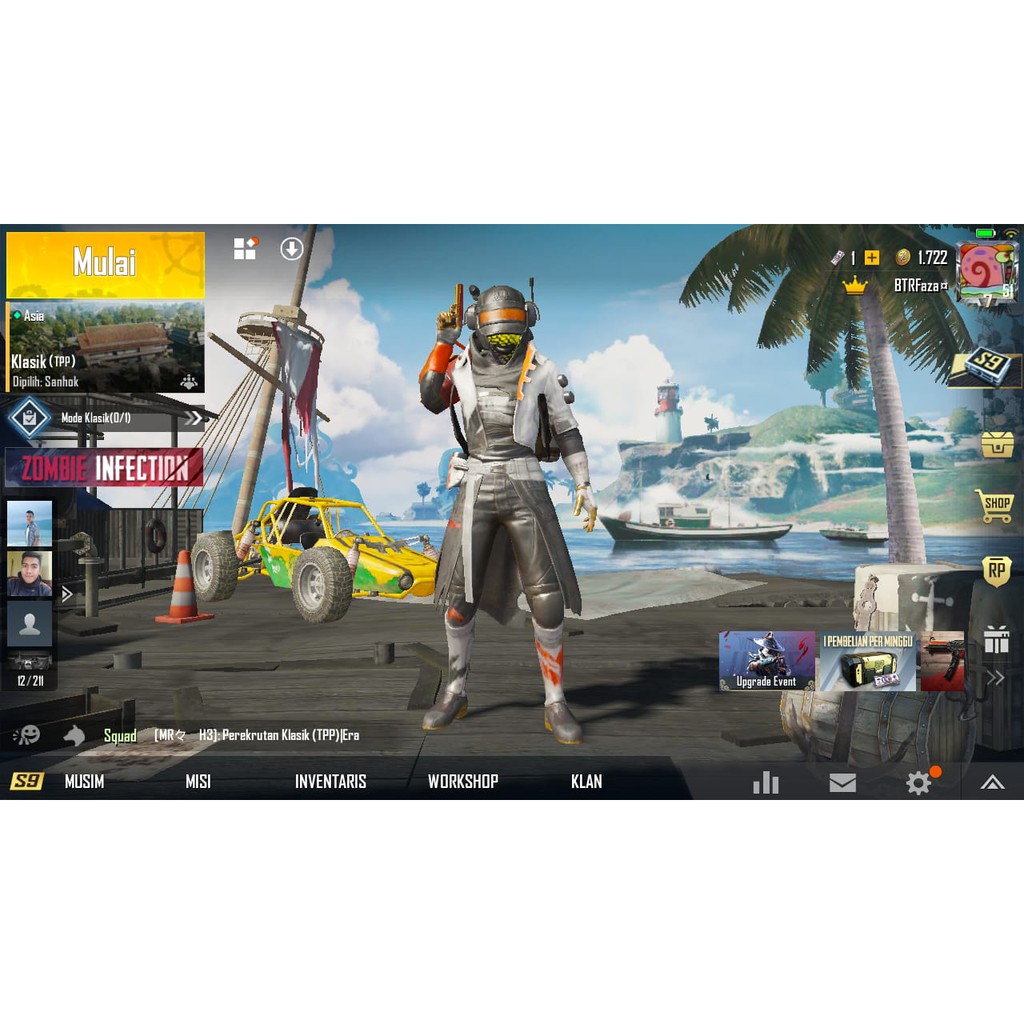 Harga Akun Pubgm Terbaik Gaming Voucher Mei 2021 Shopee Indonesia