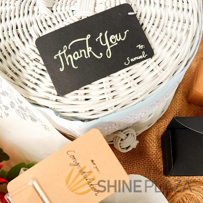 

Sale IAEZ7 Blank Kraft Paper Cards Set - Kertas Kraft Kartu Ucapan Polos 60 Baru