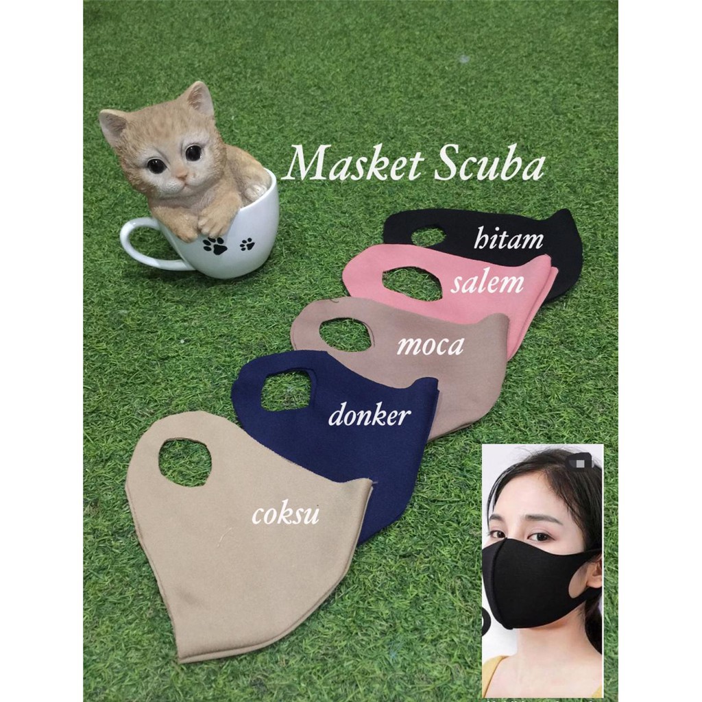 Fashion Masker Dapat Digunakan Kembali Topeng Lembut Antibakteri dan Masker Tahan Debu