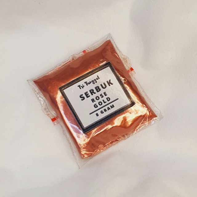 

SERBUK ROSE GOLD 8 gr 8gr Rosegold Metallic Mica Powder Bubuk Halus Emas Perunggu Glitter Powder Bubuk Cantik Sprinkle Eceran Sablon Resin Pernak Pernik Resin DIY Warna Warni Halus Wajah Hias Hiasan Berkilau Art Seni Kerajinan Craft Grosir Prakarya Malang