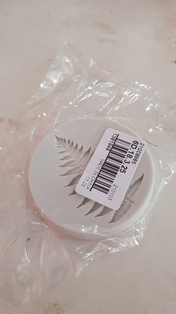 [bg] Cetakan Fondant Bentuk Daun Bahan Silikon Untuk Dekorasi Kue