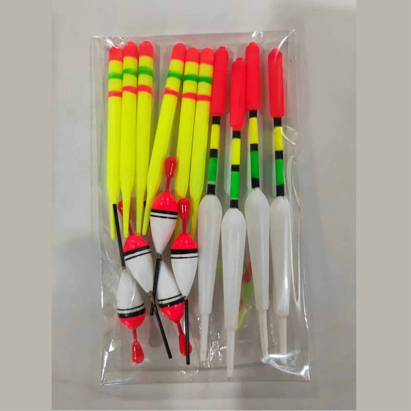 15 Pcs Pelampung Pancing Portable Aneka Ukuran