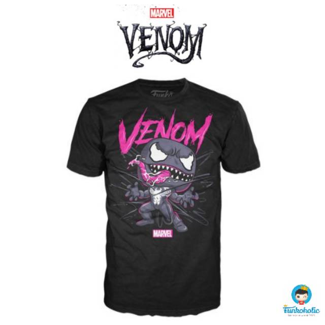 Funko POP! Tees Marvel Venom - Venom 