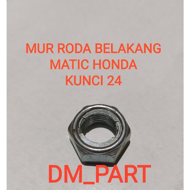 MUR NUR BAUT RODA VELG BELAKANG MATIC BEAT SCOOPY SPACY VARIO 110 125 150 PCX ADV KARBU KARBURATOR F