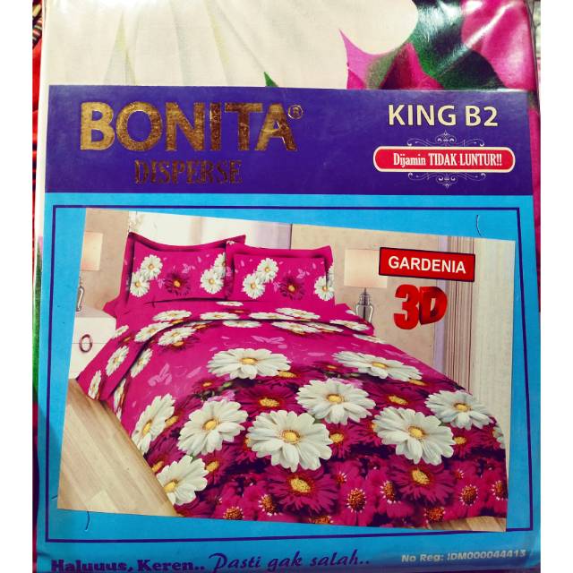 Sprei Bonita Gardenia 180 x 200