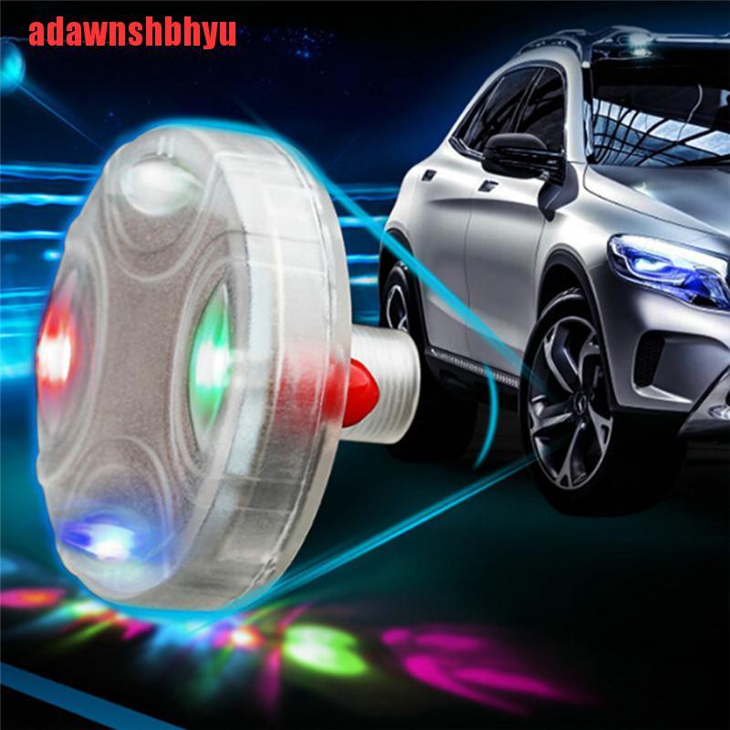 Lampu Led 12smd 4 Mode Flash Tenaga Surya Untuk Velg Mobil