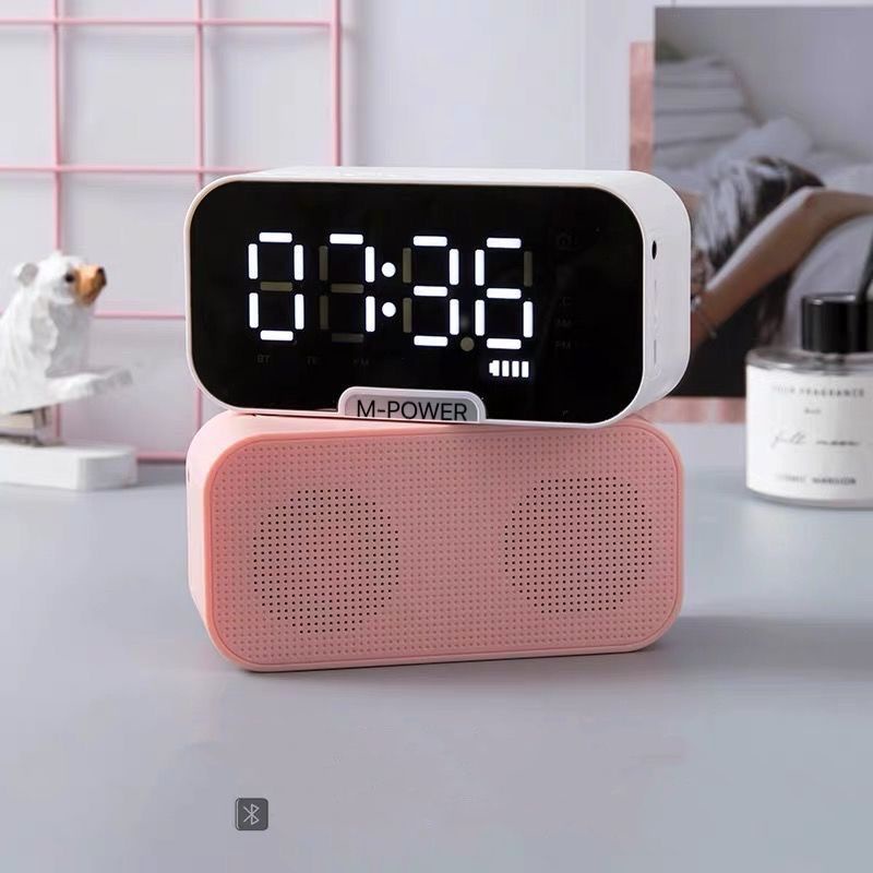 【33LV.ID】Speaker jam bluethooth portable Led display alarm BG-S7