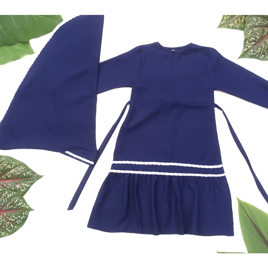 gamis anak setelan kerudung-baju gamis anak setelan jilbab-gamis syar'i anak usia 2-14 tahun-baju ga
