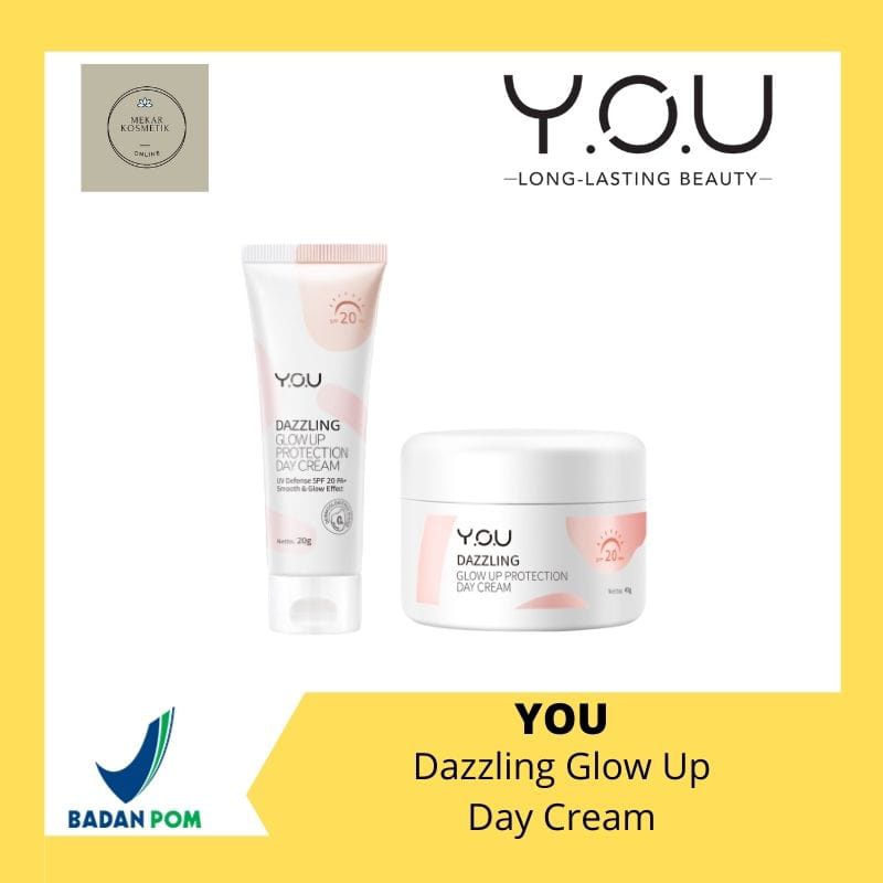 YOU Dazzling Glow Up Protection Day Cream